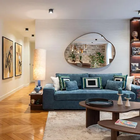 Spacious Luxury Le Marais Ac 5-stars Comfort