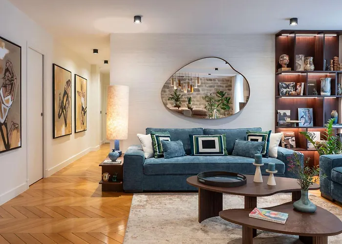 Spacious Luxury Le Marais Ac 5-stars Comfort